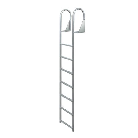 POWERPLAY 7 Step Anodized Aluminum Swinging Dock Ladder PO2594315